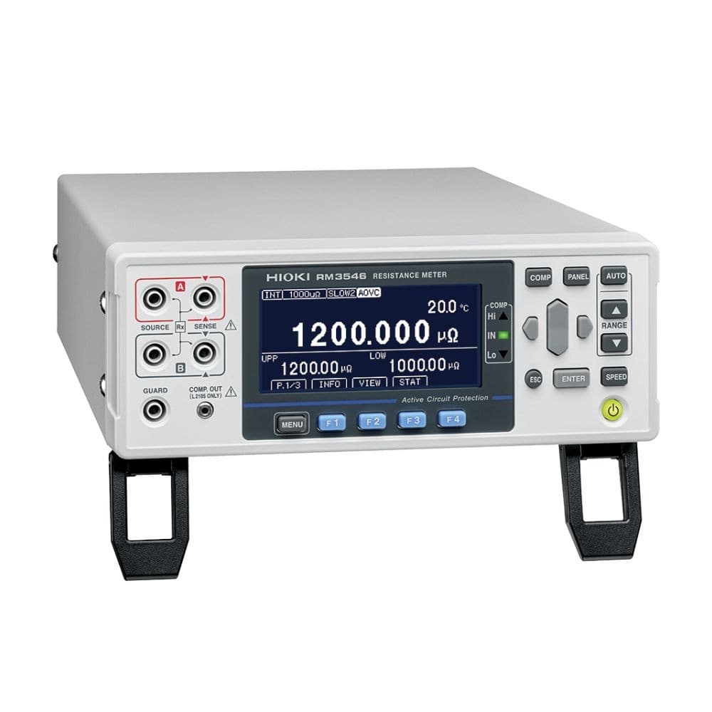 HIOKI RM3546 Resistance Meter เครื่องวัดความต้านทานความละเอียดสูง 1 nΩ สำหรับตรวจสอบงานเชื่อมแบตเตอรี่
