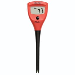 Hanna HI-98103 เครื่องวัดพีเอช แบบปากกา (Pocket pH Meter) เครื่องวัดค่า pH แบบปากกา (Pocket pH Meter) ช่วงการวัด 0.0 to 14.00 pH ความละเอียด 0.01 pH ได้รับความนิยมสำหรับงานตรวจวัดภาคสนาม งานห้องปฏิบัติการทั่วไป งานสิ่งแวดล้อม และงานควบคุมคุณภาพน้ำ เนื่องจากมีขนาดกะทัดรัด ใช้งานง่าย