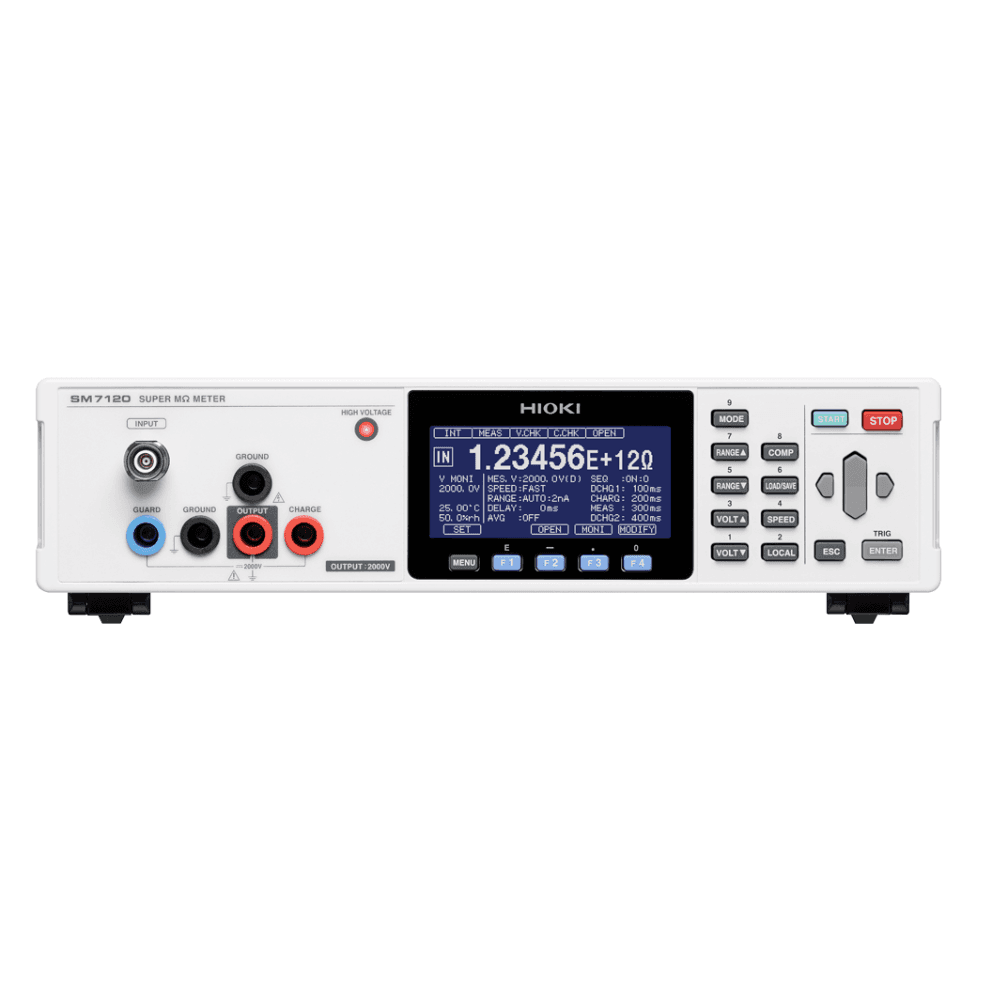 HIOKI SM7120 เครื่องวัดเมกะโอห์ม (Super Megohm Meter)