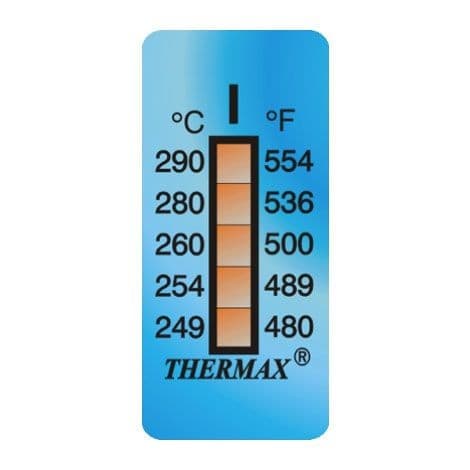 Thermax 5I แถบวัดอุณหภูมิแบบ 5 ระดับ (10 Label | Pack)