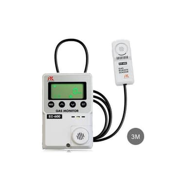 RIKEN KEIKI EC-600-3M เครื่องวัดคาร์บอนมอนอกไซด์ (CO) | สาย 3 เมตร