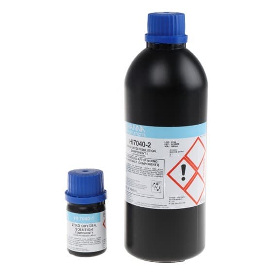 Hanna HI-7040L น้ำยาสำหรับสอบเทียบเครื่องวัดออกซิเจนในน้ำ Zero Oxygen Solution Set (500 mL)