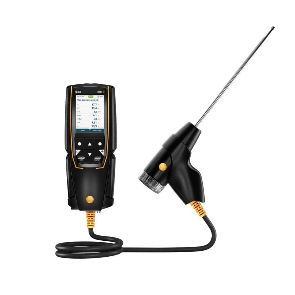 testo 310 II - ชุดตรวจวัดก๊าซ Flue gas analyzer