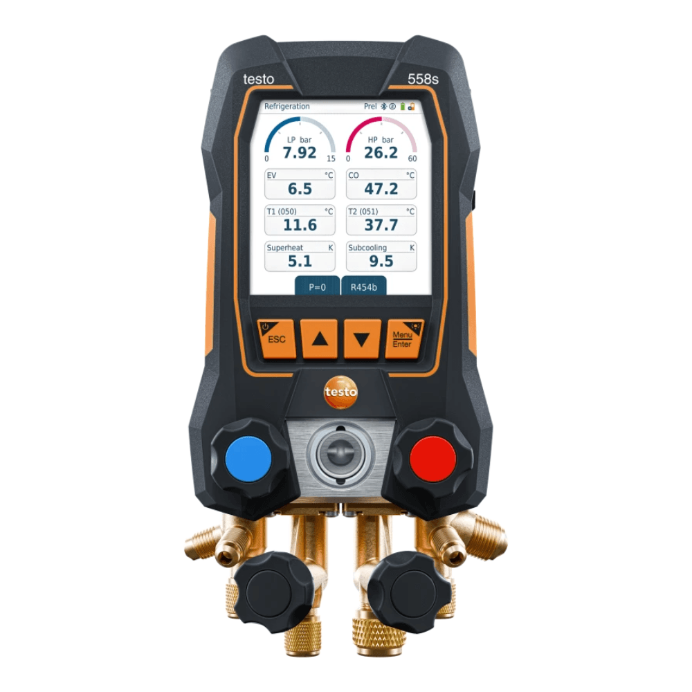 Testo 558s KIT Smart Vacuum Kit - (with sightglass)