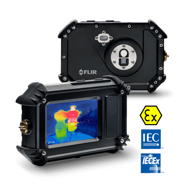 FLIR-Cx5 กล้องถ่ายภาพความร้อน Explosion Proof 160 X 120 Pixels | 400°C