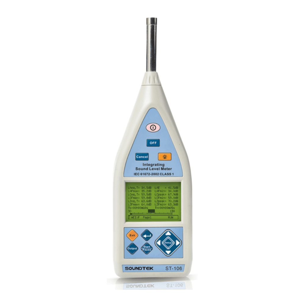 Tenmars ST-106 เครื่องวัดระดับเสียง | Class 1 Integrating Sound Level Meter