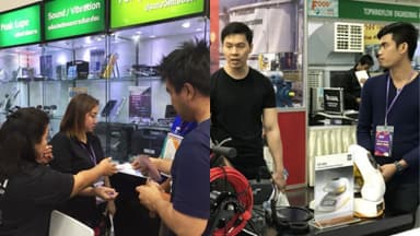 ภาพบรรยากาศ LEGA corporation ร่วมจัดแสดงนวัตกรรมเครื่องมือวัดในงาน Thailand Industrial Fair 2018