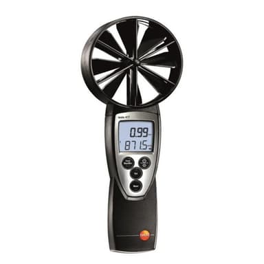 Testo-417 เครื่องวัดความเร็วลมรูปแบบใบพัดใหญ่