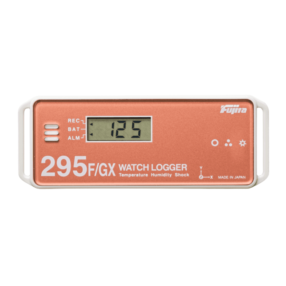 Fujita KT-295F-GX เครื่องบันทึกอุณหภูมิ ความชื้น และแรงกระแทก (Temperature / Humidity / Shock)