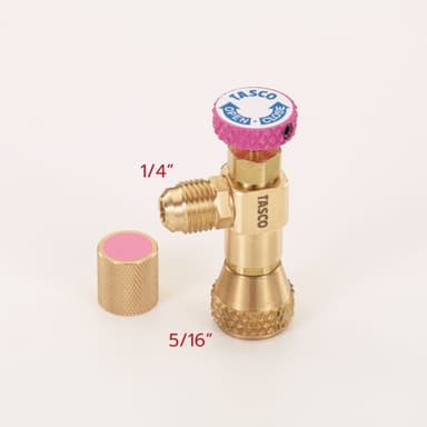 TASCO TA-166ZA-EXP Control valve (R410A,R32), 1/4" to 5/16"