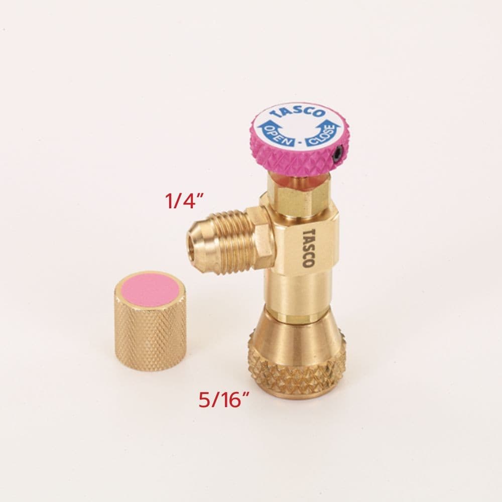 TASCO TA-166ZA-EXP Control valve (R410A,R32), 1/4" to 5/16"