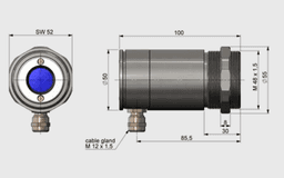 Optris CTlaser 3M – Infrared Pyrometer for Low-Temperature Metals & Composite Materials-photo3