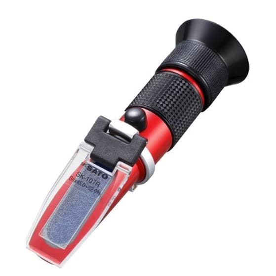 SK Sato SK-107R เครื่องวัดค่าความหวานและสารละลายแบบพกพา Handheld Refractometer-photo0