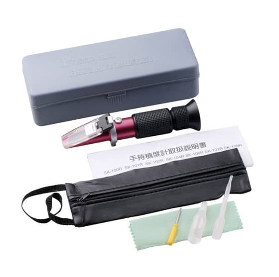 SK Sato SK-101R เครื่องวัดค่าความหวานและสารละลายแบบพกพา Handheld Refractometer-photo2