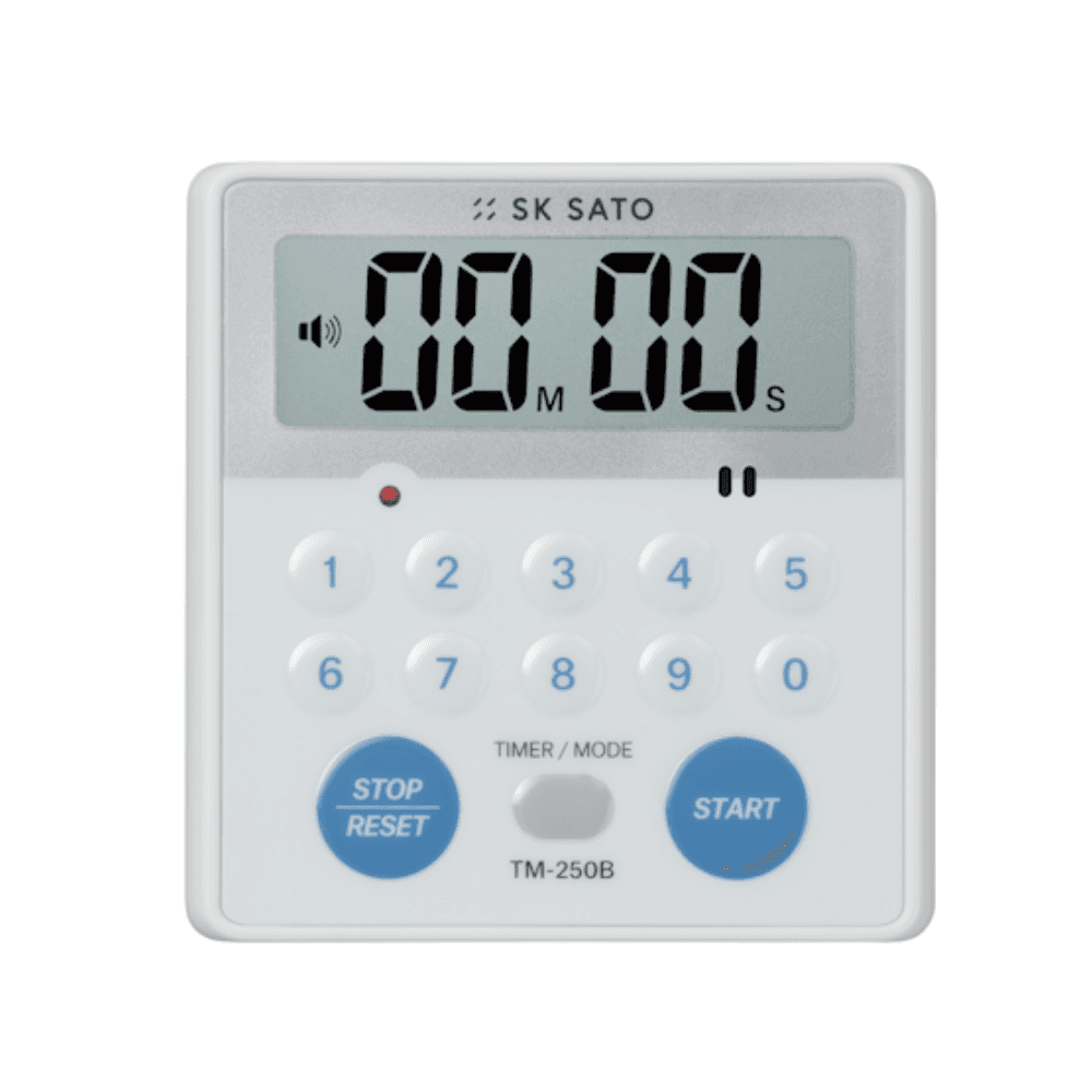 SK Sato TM-250B นาฬิกาจับเวลาแบบกันน้ำ (Waterproof Timer) | IPX7