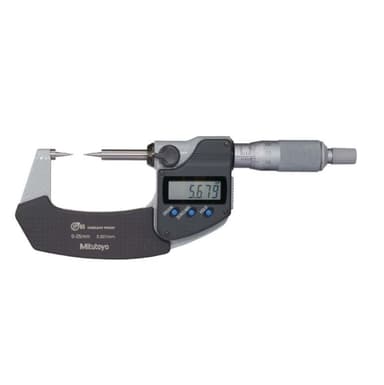 Mitutoyo M-342-252-30 Point Micrometer ไมโครมิเตอร์แบบดิจิตอล (25 - 50 mm)