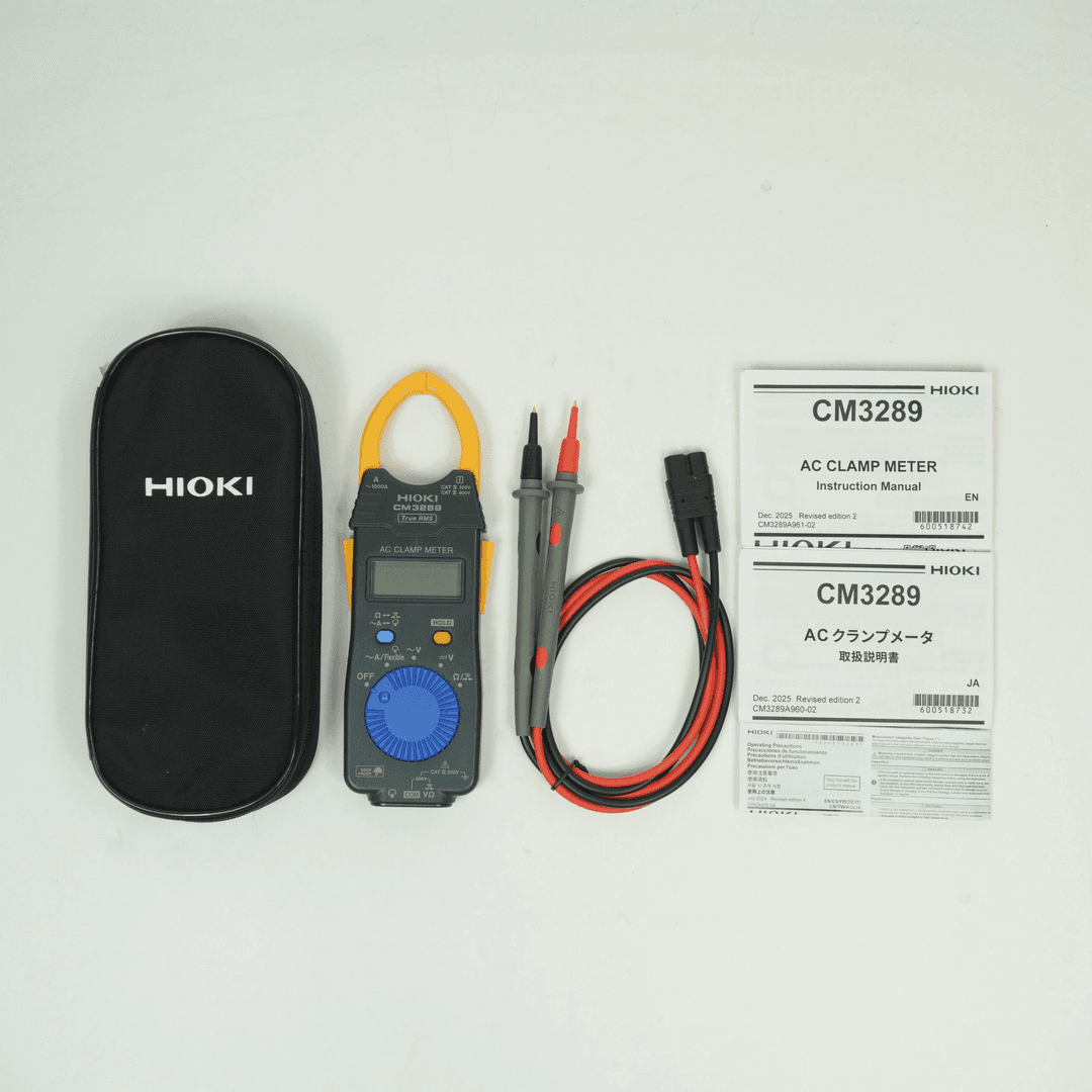 Hioki CM3289 AC แคลมป์มิเตอร์ 1000A | True RMS image