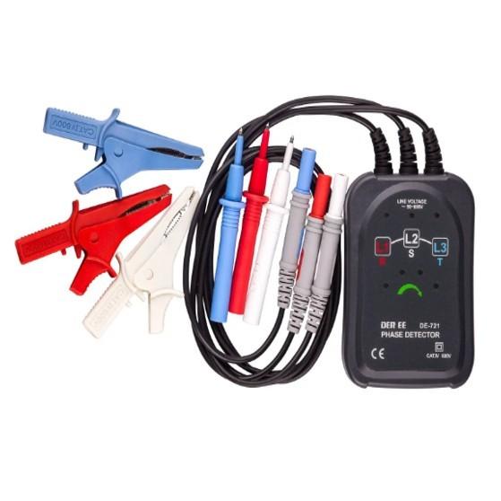 DER EE DE-721 เครื่องทดลองลำดับเฟส-photo0