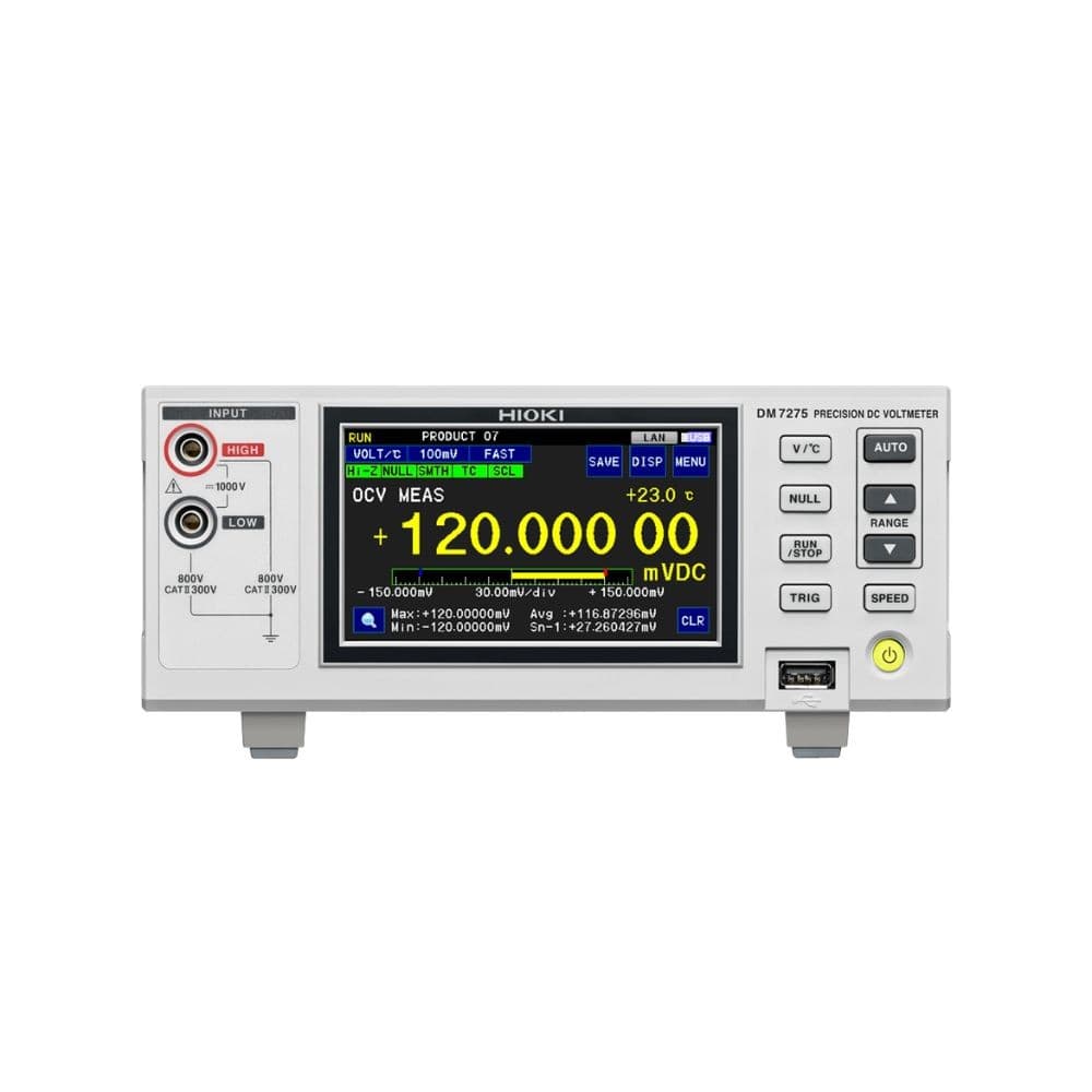 HIOKI DM7275-03 Precision DC Voltmeter