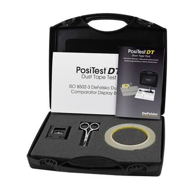 DeFelsko PosiTest DT Kit ชุดทดสอบฝุ่นผิวเหล็กก่อนพ่นสี ตามมาตรฐาน ISO 8502-3