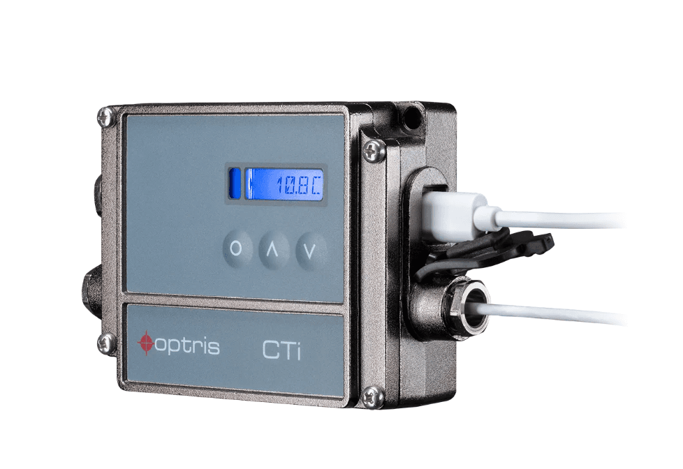 Optris CTi 3M Industrial Infrared Pyrometer สำหรับโลหะและวัสดุคอมโพสิต-photo2