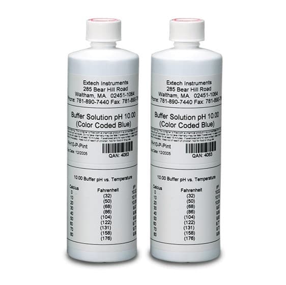 Extech PH10-P น้ำยาพีเอชบัฟเฟอร์ 10pH Buffer Solution (2 Bottles)