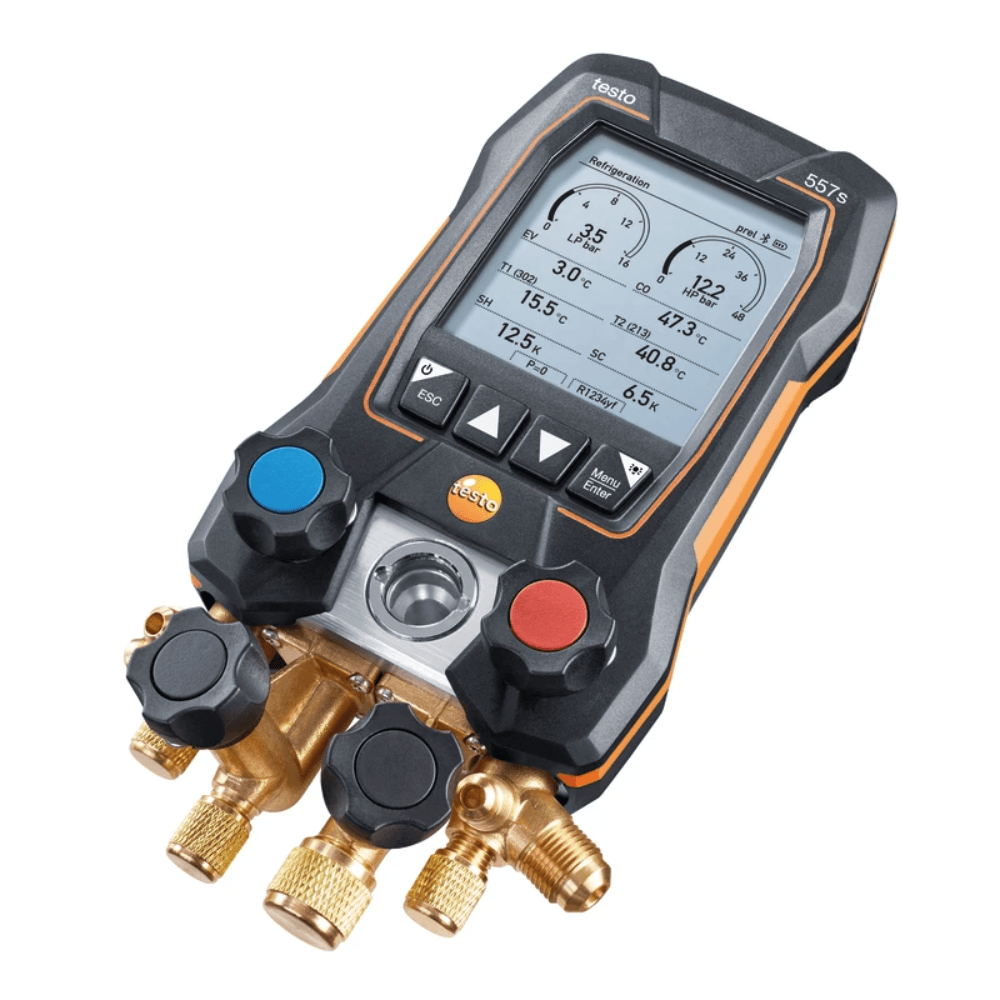 Testo 557s Smart Vacuum Kit with filling hoses