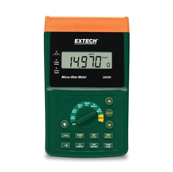 Extech UM200 เครื่องวัดมิลลิโอห์ม High Resolution Micro-Ohm Meter-photo0