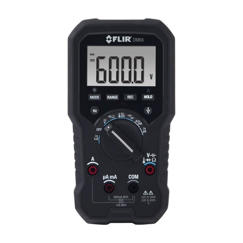 FLIR-DM66 ดิจิตอลมัลติมิเตอร์ True RMS Multimeter | VFD Mode
