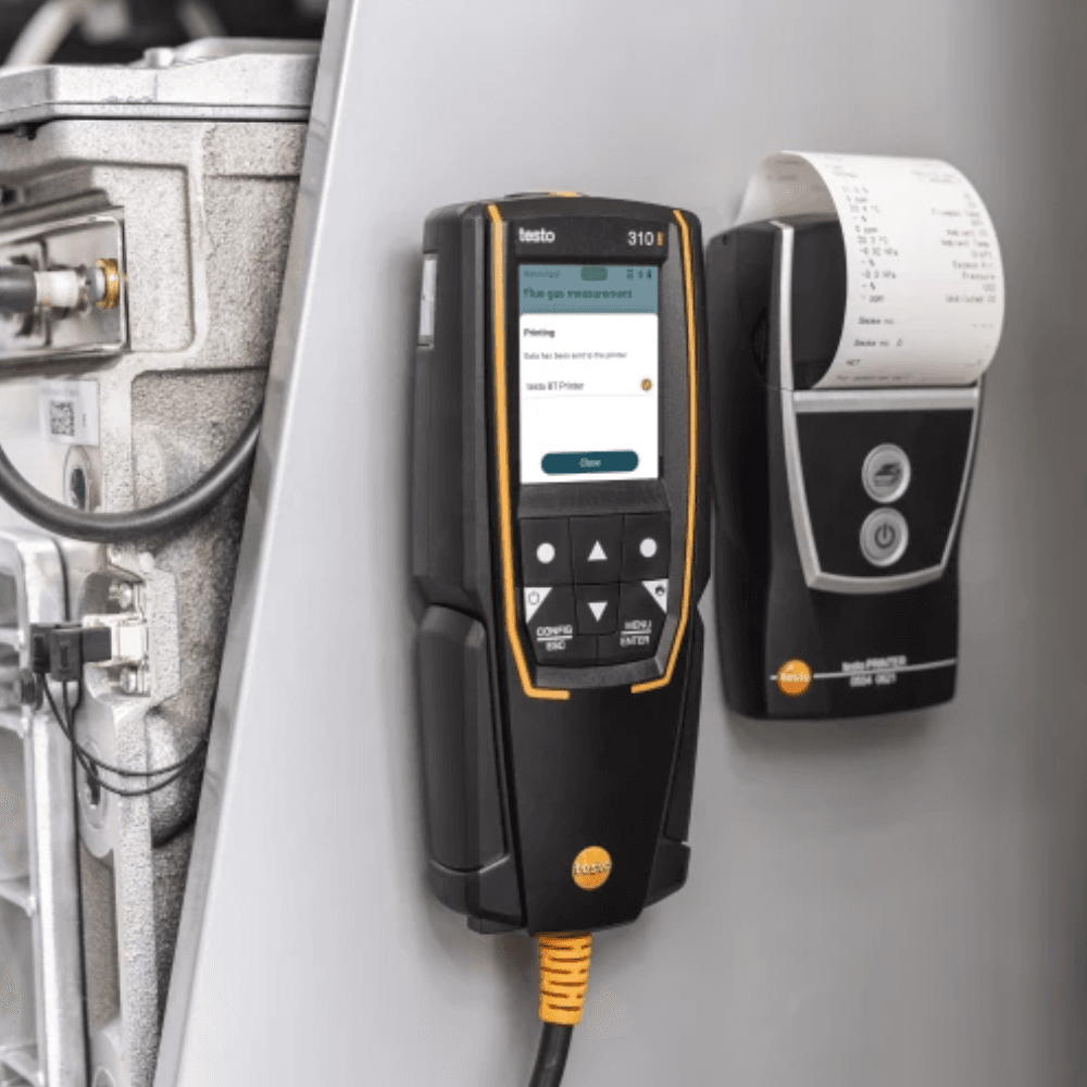Testo-310-ll-KIT2 เครื่องวิเคราะห์ก๊าซ (Flue Gas Analyzer With Printer)