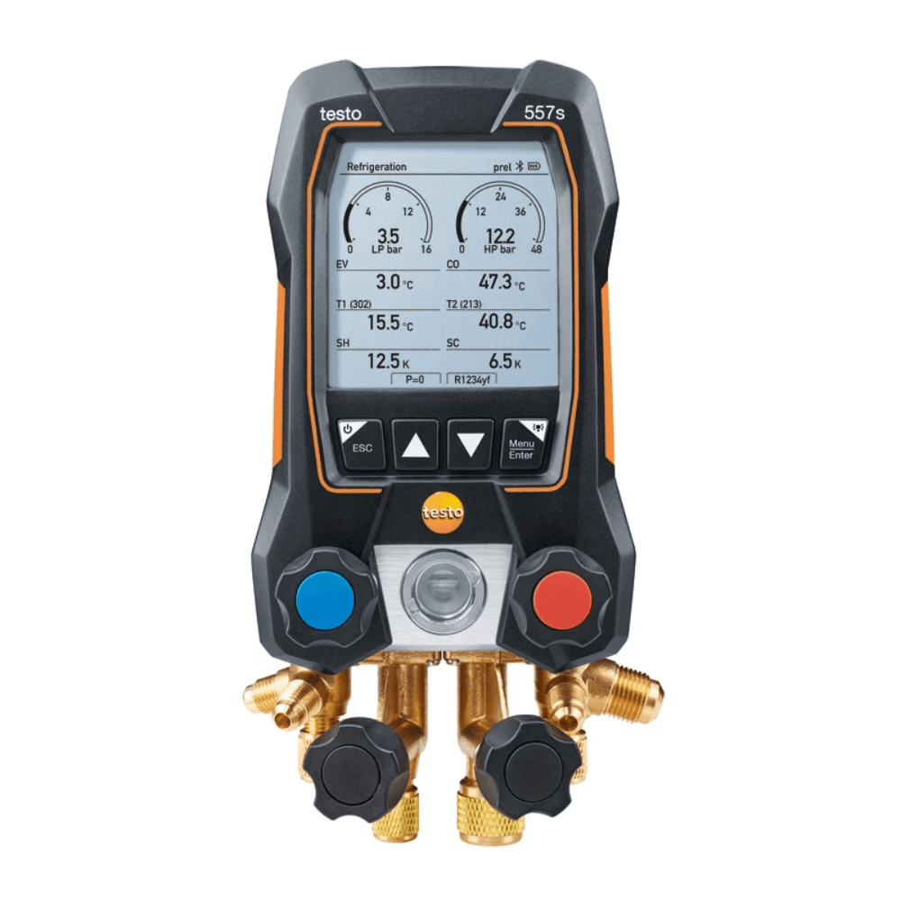 Testo 557s Smart Vacuum Kit with filling hoses