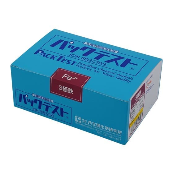 Kyoritsu Packtest WAK-Fe3Plus ชุดทดสอบคุณภาพน้ำ Iron (Trivalent)