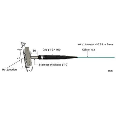 Anritsu MW-32K-TC5-W โพรบวัดอุณหภูมิ Type K แบบ Without plug