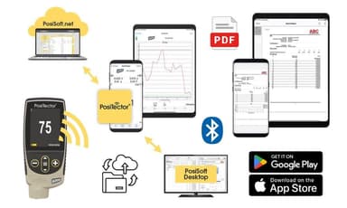 PosiTector App วิธีจัดการและวิเคราะห์ข้อมูลการวัดอย่างมืออาชีพ