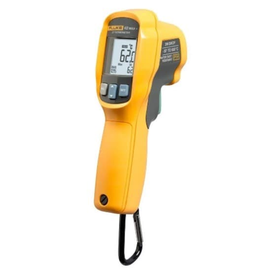 Fluke-62MAX+ Handheld Infrared Laser Thermometer -30 to 650°C