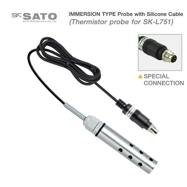 SK Sato SK-L751-32 โพรบวัดอุณหภูมิแบบจุ่ม Immersion Type for SK-L751