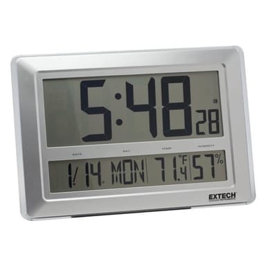 Extech CTH10A เครื่องวัดอุณหภูมิ-ความชื้นติดผนัง แบบโชว์นาฬิกาและปฏิทิน