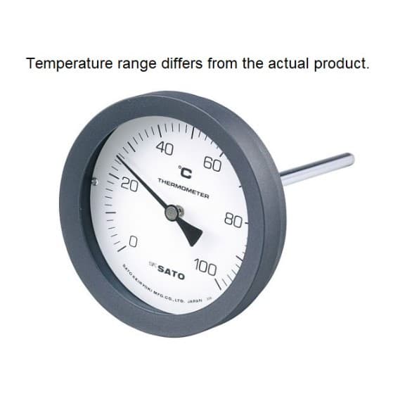 SK Sato SK-2080-56 Bimetal Thermometer 0 to 150°C 100 mm Stem