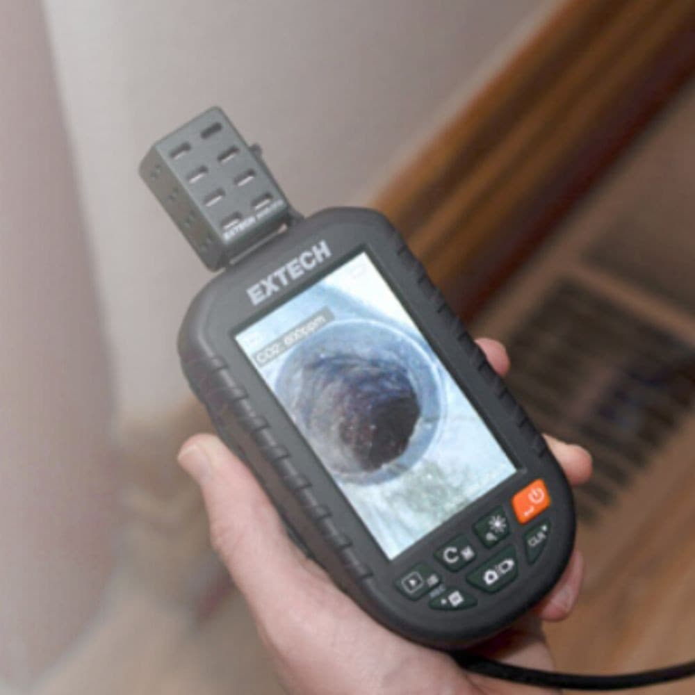 EXTECH EX-BR95-CO2 ใช้งานร่วมกับกล้องส่องตรวจสอบภายใน (Video Borescope) BR95 โดยเฉพาะ