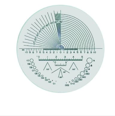 LEAF-S-202 Glass Scale for exchange สเกลเลนส์
