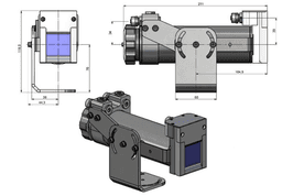 Optris ACXI80MWAK2 Assembling Kit สำหรับ Xi80 Water Cooling Housing พร้อม Air Purge