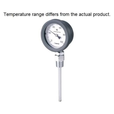 SK Sato SK-2104-00 Bimetal Thermometer 0 to 150°C 50 mm Stem