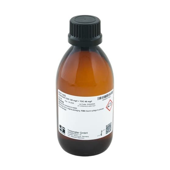 Lovibond 48371425 สารละลายมาตรฐาน Validcheck COD 120 mg/L + TOC 48 mg/L-photo0