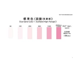 Kyoritsu Packtest WAK-SO4-C ชุดทดสอบคุณภาพน้ำ Sulfate (High Range)