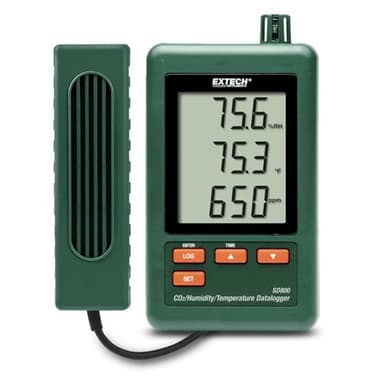 Extech SD800 เครื่องวัดคุณภาพอากาศ CO2 Humidity and Temperature Datalogger