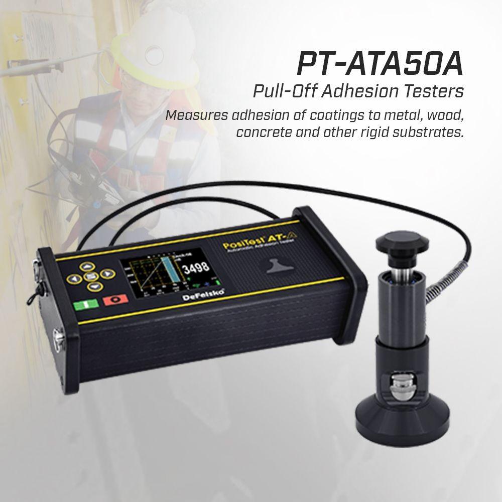 DeFelsko PT-ATA50A เครื่องทดสอบแรงยึดเกาะพื้นผิวแบบอัตโนมัติ-photo0