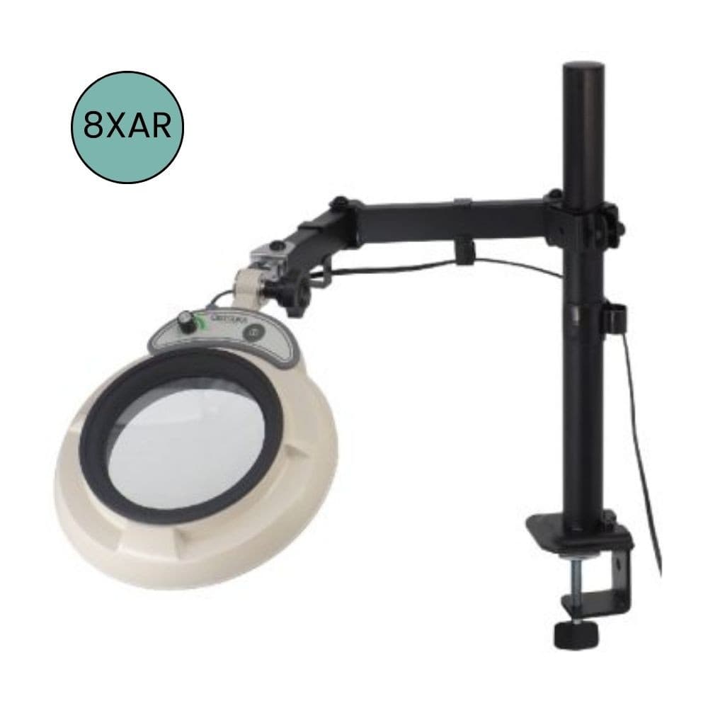 Otsuka ENVL-SA-8XAR โคมไฟแว่นขยาย | Swing arm type