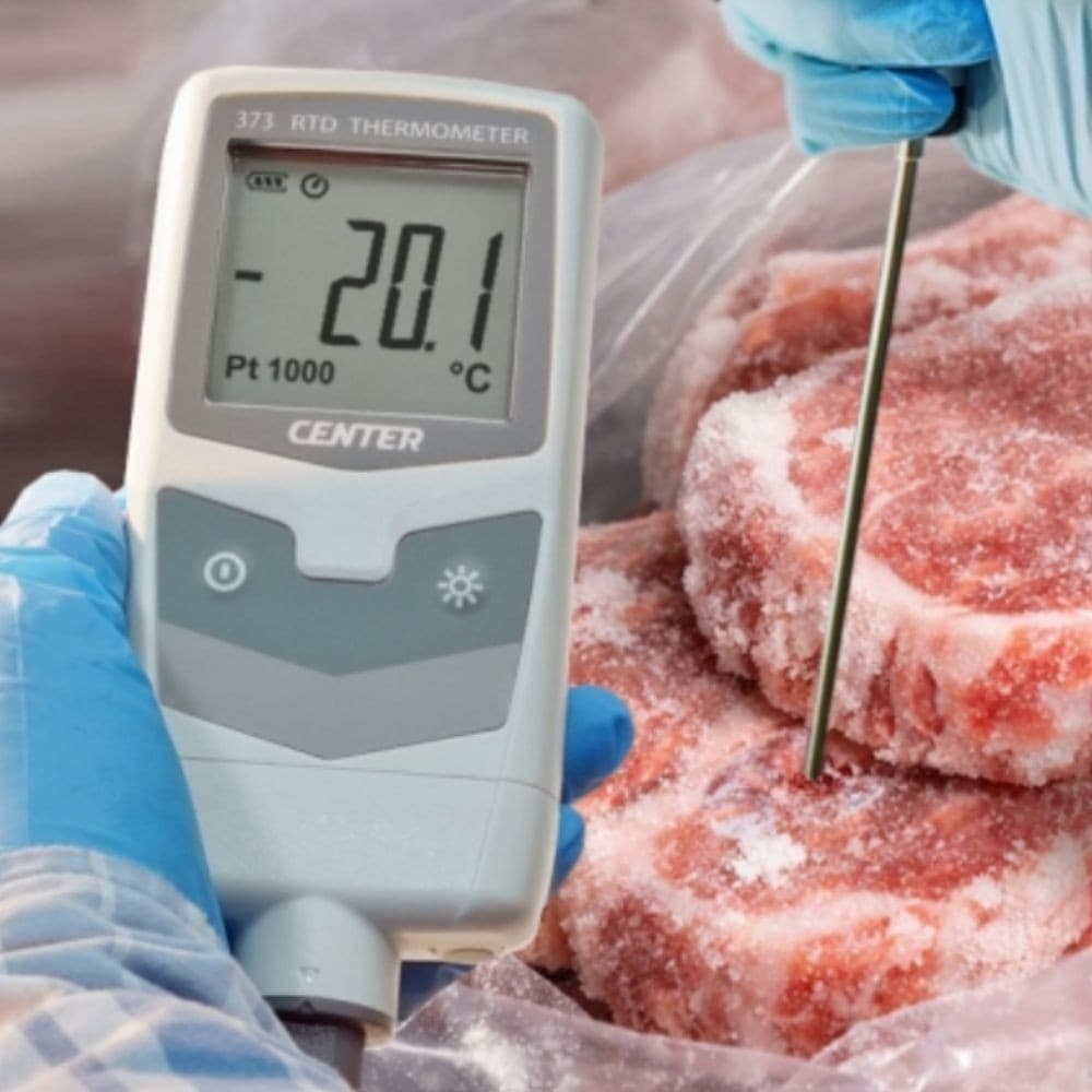 CENTER 373 เครื่องวัดอุณหภูมิแบบดิจิทัล RTD Thermometer