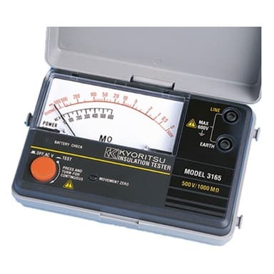 Kyoritsu KEW-3166 เครื่องทดสอบความเป็นฉนวน ANALOG INSULATION TESTER