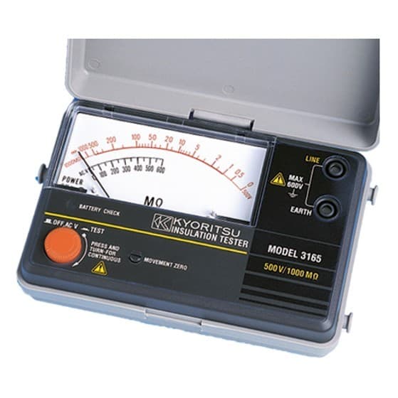 Kyoritsu KEW-3166 เครื่องทดสอบความเป็นฉนวน ANALOG INSULATION TESTER